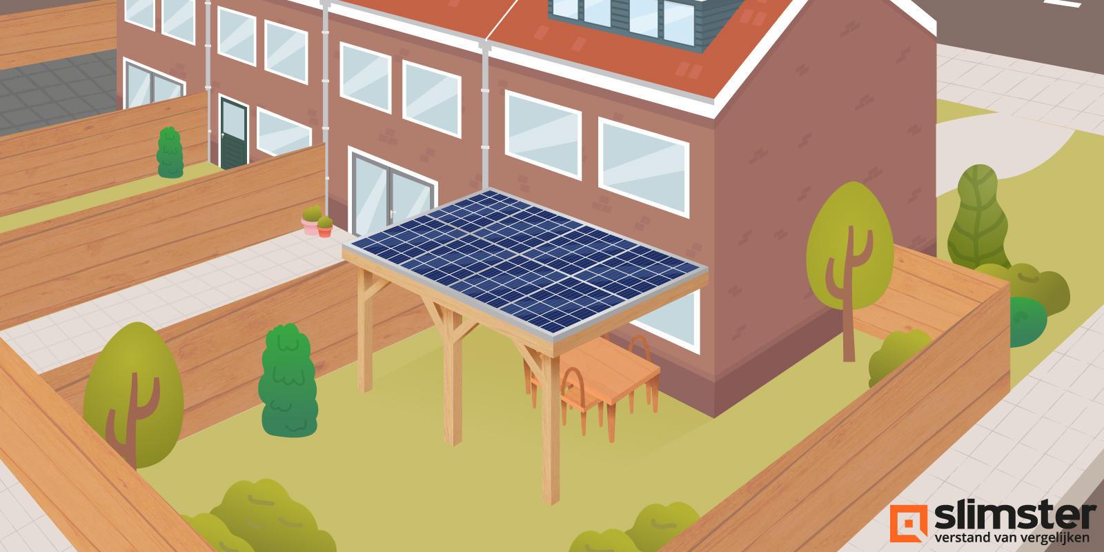 zonnepanelen veranda